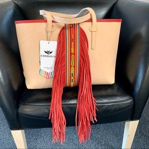Consuela Kailey Breezy East/West Tote (NWT)